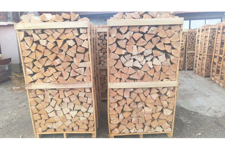 Buchenbrennholz Brennholz Kaminholz Scheite - Gewerbebedarf - Bild 1