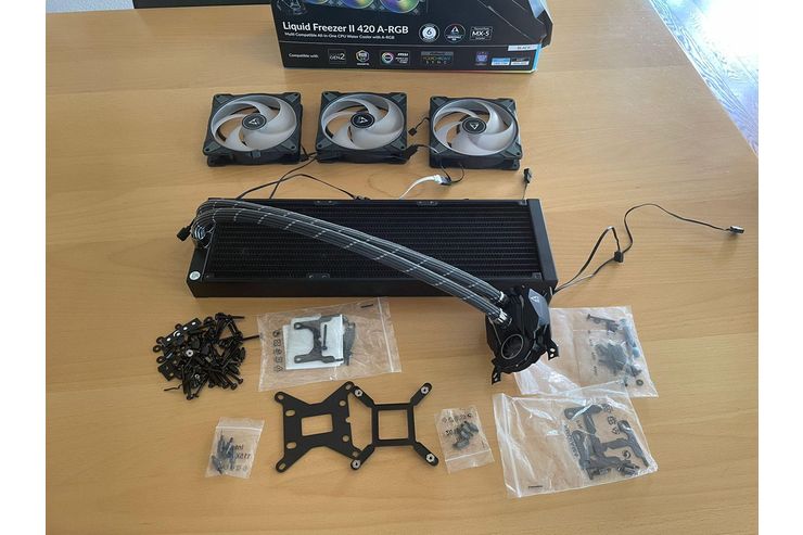 Arctic Liquid Freezer II 420 A RGB AIO - Lfter & Khler - Bild 1