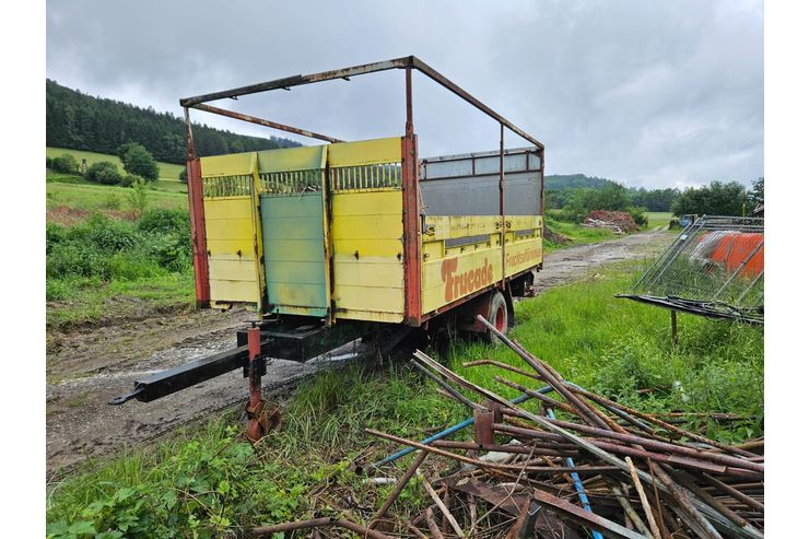LKW umgebaut traktor Anhnger - Transportanhnger - Bild 1