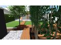 Gartenplanung Pool Moderne Terrasse - Kleingrten - Bild 5