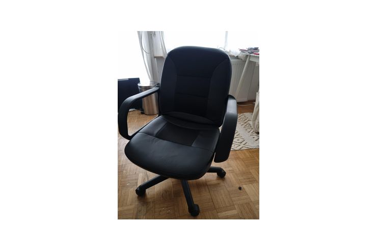 Schreibtischstuhl Schwarz - Brosessel - Bild 1