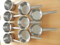 9 Stck Kasserollen Sauteusen Edelstahl - Gastgewerbe - Bild 2