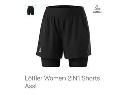 Lffler Damen 2IN1 Shorts - W26-W28 / 36-38 / S - Bild 1