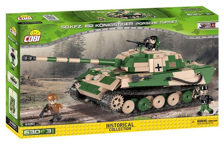 Cobi 2480 Knigstiger Panzer NEU OVP - Bausteine & Ksten (Holz, Lego usw.) - Bild 1