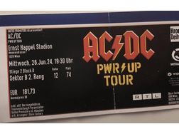 ACDC Ticket 19 30 Wien - Konzerte - Bild 1