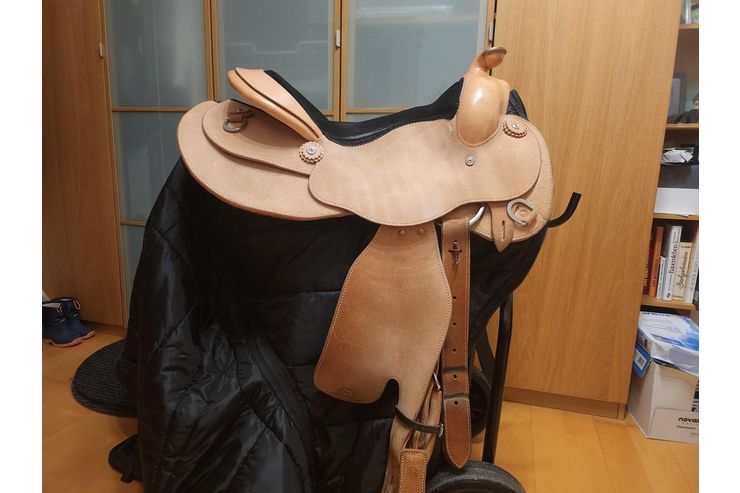 Harris Lynn Palm Roughout Worksaddle - Sttel, Unterlagen & Zubehr - Bild 1