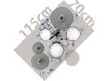 EFNOTE mini drum kit - Schlaginstrumente - Bild 2