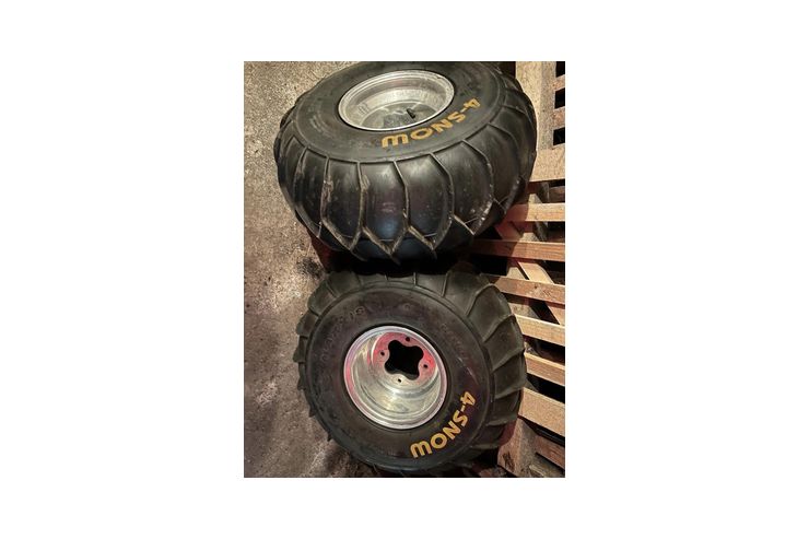 Verkaufe Quad Sand Schneereifen Felge Maxxis - Motorradzubehr & Ersatzteile - Bild 1