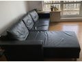 Ausziehbares dunkles Ledersofa - Sofas & Sitzmbel - Bild 2