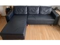 Ausziehbares dunkles Ledersofa - Sofas & Sitzmbel - Bild 3