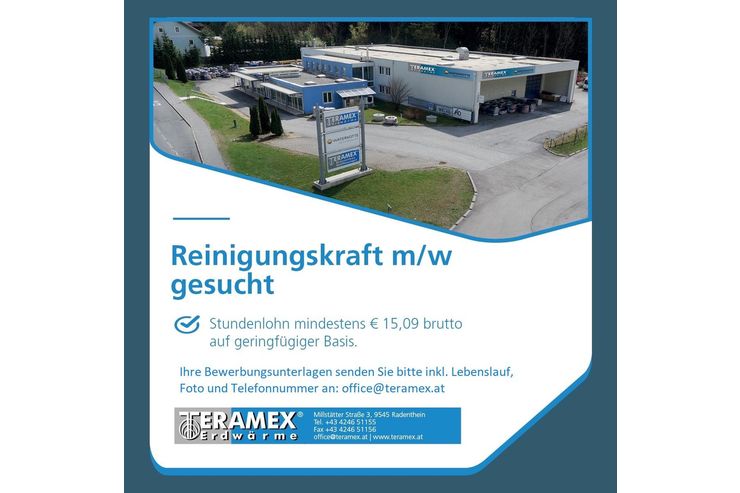 Reinigungskraft m w gesucht - Jobs Sauberkeit & Ordnung - Bild 1