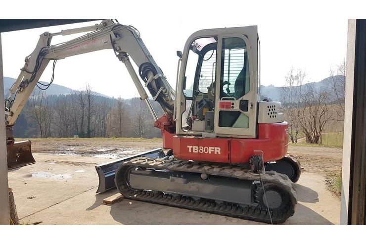 Bagger Takeuchi TB80FR - Bagger - Bild 1