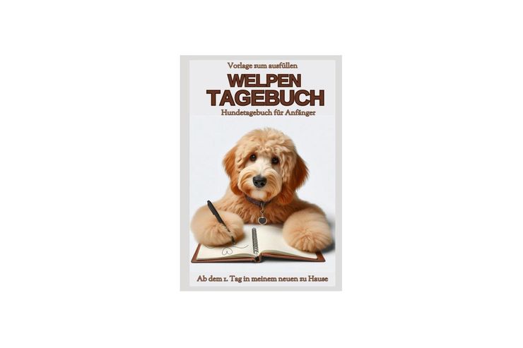 Goldendoodle Welpentagebuch Vorlage Doodle - Rassehunde - Bild 1