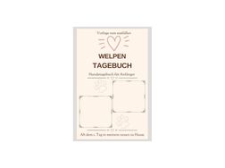 Welpentagebuch eigenem Hundemotiv Buch - Krbe, Betten & Decken - Bild 1