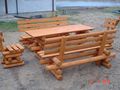 Gartenmbel Set 2 Bnke 2 Sthle Tisch 175cm - Gartenmbel - Bild 3
