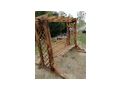 Gartenschaukel Holz Sitzflche 180 cm - Garnituren - Bild 1