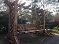 Gartenschaukel Holz Sitzflche 180 cm - Garnituren - Bild 4