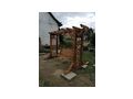 Gartenschaukel Holz Sitzflche 180 cm - Garnituren - Bild 6
