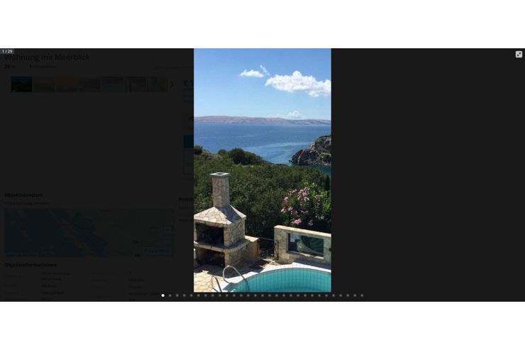 Wohnung Meerblick Kroatien - Wohnung kaufen - Bild 1