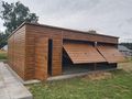 8mx6m Blechgarage Gerthaus Eichenholzoptik - Baustoffe & Hausbau - Bild 1