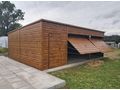 8mx6m Blechgarage Gerthaus Eichenholzoptik - Baustoffe & Hausbau - Bild 4