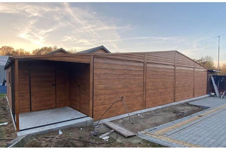 12mx6m Blechgarage Gerthaus Transport Montage - Baustoffe & Hausbau - Bild 1