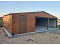 Garage 9m x6m Golden Eiche Tor Walnuss - Baustoffe & Hausbau - Bild 4