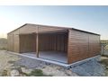 Garage 9m x6m Golden Eiche Tor Walnuss - Baustoffe & Hausbau - Bild 5