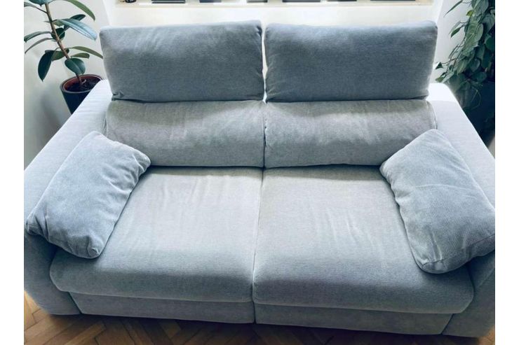 Sofa Couch Recamiere grau - Sofas & Sitzmbel - Bild 1