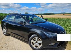 Seat Leon Kombi 140 PS BJ 01 2014 schwarz - Autos Seat - Bild 1