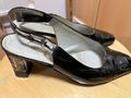 Schuh schwarz Lackleder - Gre 37 - Bild 1