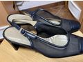Schuh blau leder - Gre 37 - Bild 1