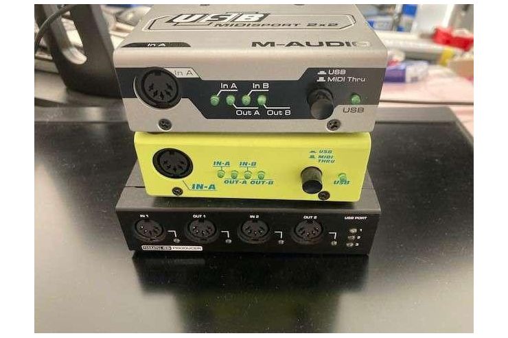 Verkaufe Midi Interface 2 Kanal - Weitere Instrumente - Bild 1