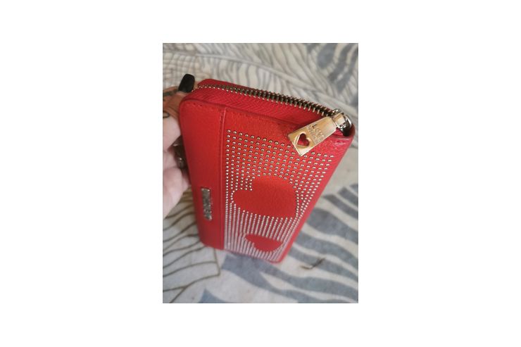 Original Moschino Geldbrse rot - Taschen & Ruckscke - Bild 1