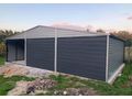Garage 9m x6m Gerthaus Farben Silber Grafit - Baustoffe & Hausbau - Bild 1
