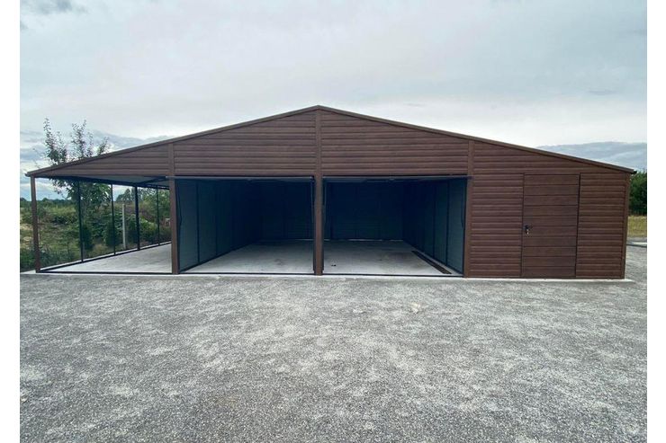 Garage 9x6m Gerthaus Versteck Lager Transport - Baustoffe & Hausbau - Bild 1