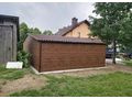 Blechgarage 9mx6m Gerthaus Farbe Walnuss - Baustoffe & Hausbau - Bild 7