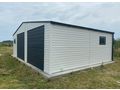 Garage 9x6 Farbe Graphit Weiss Fenster - Baustoffe & Hausbau - Bild 3