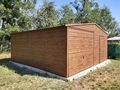 6x6 Doppeltgarage Metallgarage Fertiggarage - Baustoffe & Hausbau - Bild 1