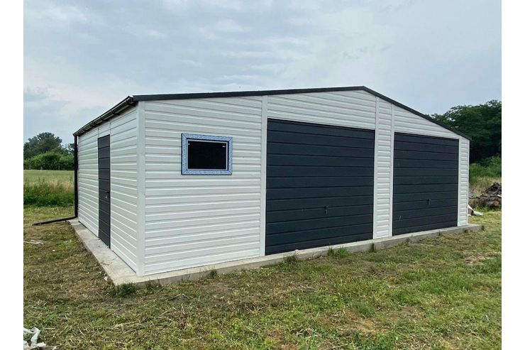 9x7m Blechgarage Gerthaus Versteck Lager - Gartenhuser & Pavillons - Bild 1