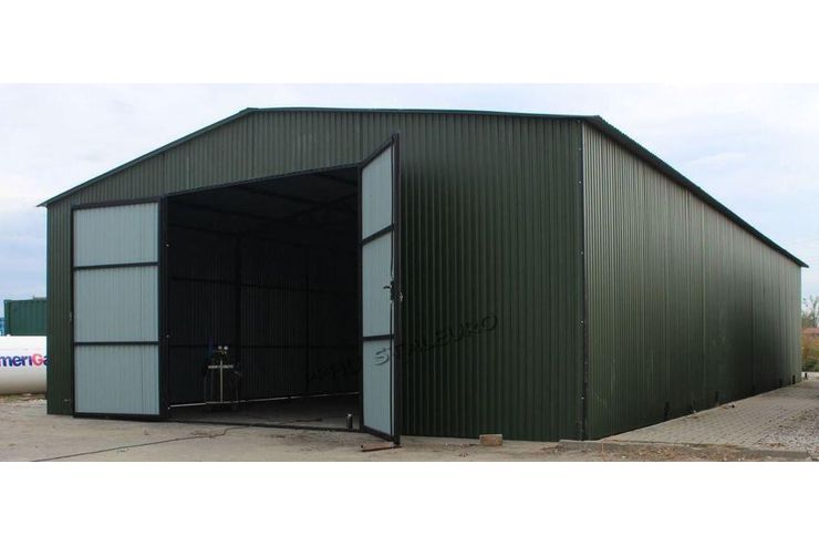 13x9m Blechgarage Gerthaus Transport Montage - Gartenhuser & Pavillons - Bild 1