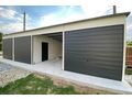 12x6m Blechgarage Gerthaus Wei Tor Grafit - Gartenhuser & Pavillons - Bild 2