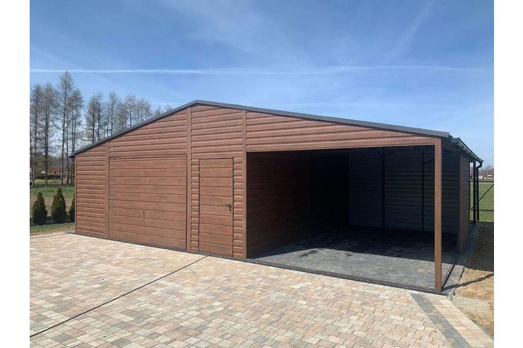 Garage 6x6 4m Carport Versteck Lager - Gartenhuser & Pavillons - Bild 1