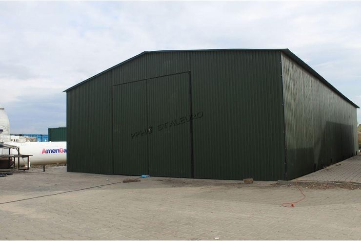 20x8m Blechgarage Gerthaus Versteck Lager - Baustoffe & Hausbau - Bild 1