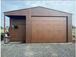 9x7m Blechgarage Versteck Transport Montage - Baustoffe & Hausbau - Bild 1