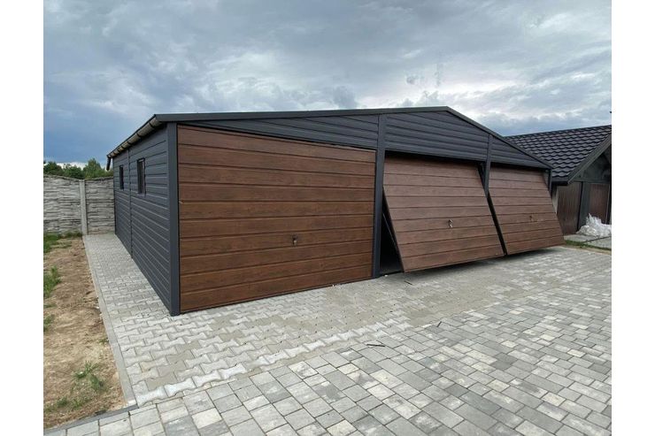 9x6m Blechgarage Gerthaus Versteck Lager - Baustoffe & Hausbau - Bild 1