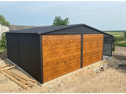 8x6m Blechgarage Versteck Transport Montage - Baustoffe & Hausbau - Bild 1