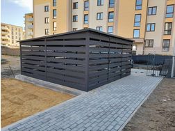 Mlltonnenbox Mlltonnenverkleidung Blech - Gartenhuser & Pavillons - Bild 1