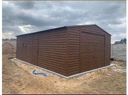5x7 Blechgarage Versteck Lager Montage - Baustoffe & Hausbau - Bild 1