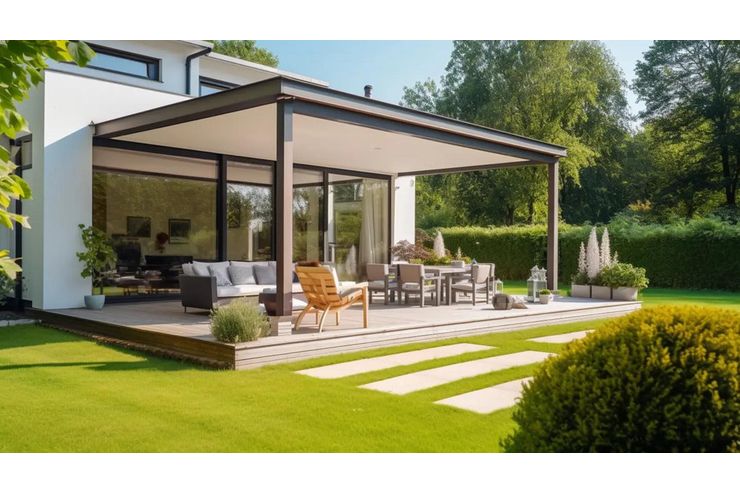 Terrasse bauen gestalten - Gartendekoraktion - Bild 1